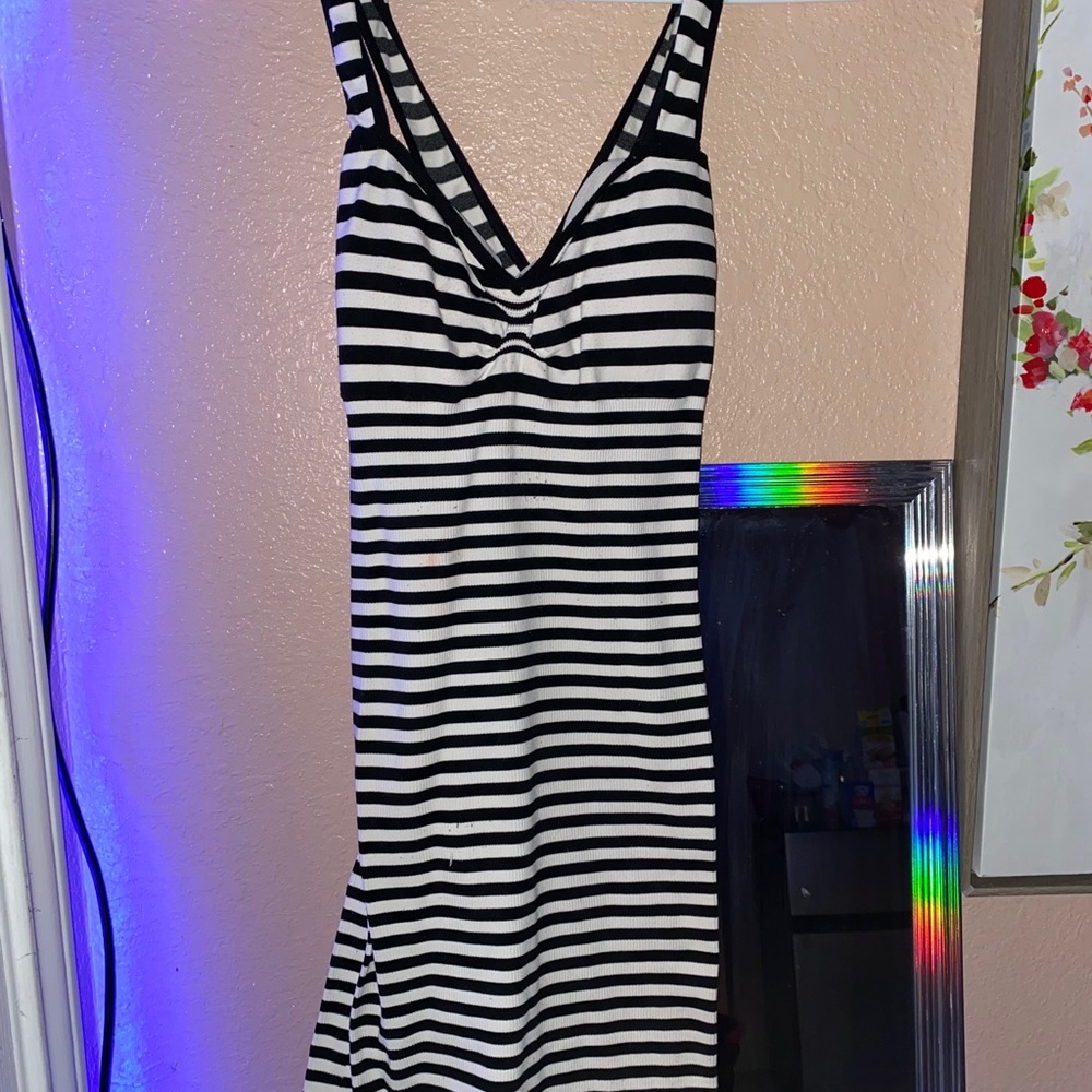 Bebe tight knit dress
